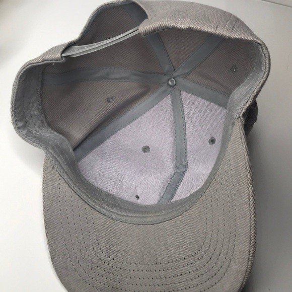 Liquid Assassins Gray Snap Back Fishing Cap Hat - Picture 3 of 3